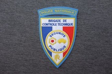 Patch, écusson Police Brigade de contrôle technique sécurité publique