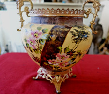 superbe cache pot opaline