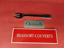 FOURCHETTE HUÎTRE LAOS 15.5 CM CHRISTOFLE BEL ÉTAT MÉTAL ARGENTÉ 