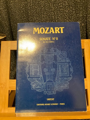 Mozart sonate pour piano 8 - mozart,