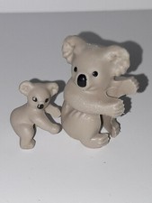 Playmobil animaux koala et son bébé pour zoo arbre cabane trappeur forêt 