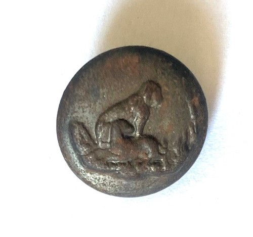 Ancien petit bouton chasse - ancien,