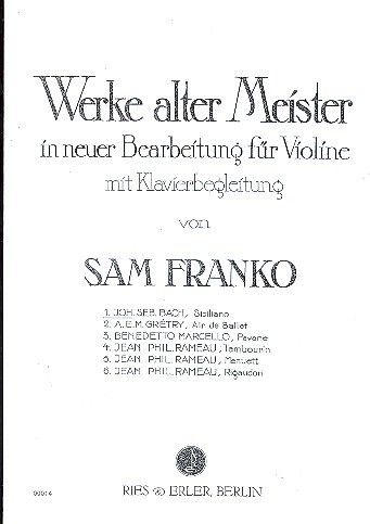 Sam franko tambourin de - sam, franko,