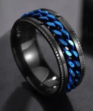 bague homme acier inoxydable 