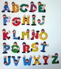 Lot de Lettres Bois TRUDI SEVI