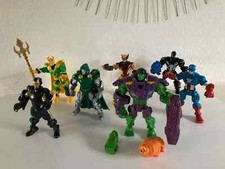 21⚜️ Lot de 7 Figurines Super Hero Mashers Marvel - Hasbro 15 Cm