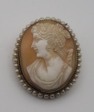 Broche Pendentif Camée