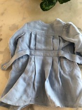 robe tablier bleu ancien pour