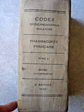 Ancien livre médecine codex