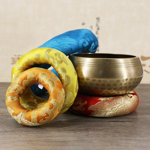 Oreiller brocart coton soie - , de