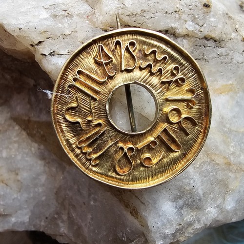 Broche xixe niii vermeil - niii,