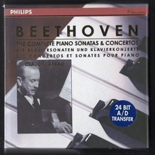 14 CD ★ Beethoven Complète Piano Sonatas & Concertos Claudio Arrau ★ BOX PHILIPS