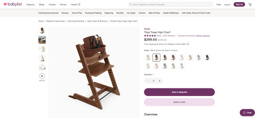 Stokke tripp trapp high - stokke,