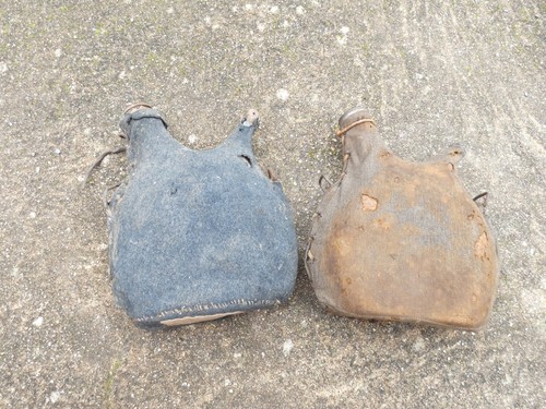 Ww1 lot gourde francaise - gourde,