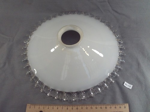 Ancien abat jour opaline - jour, en