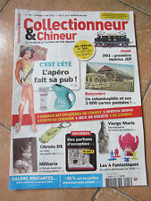 COLLECTIONNEUR CHINEUR N°203  2015, porte clef citroën DS,  l'apéro fait sa pub