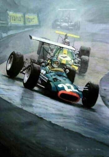 Toile tableaux formule f1 - toile,