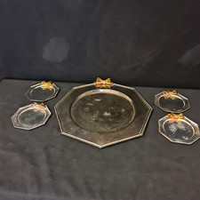 Ensemble de 5 plats en inox