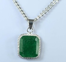 Pendentif gemmes taillées