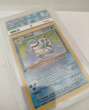 Pokémon Carte Gradée Tortank 2/102 Set De Base Édition 1 Wizards 1999