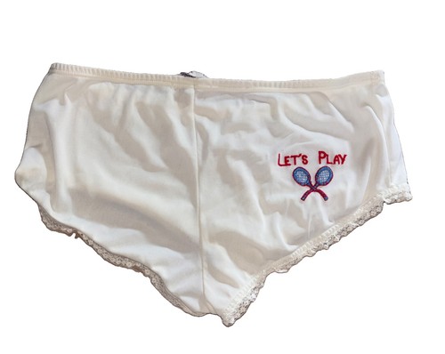 Vtg loomtogs tennis - vtg., white