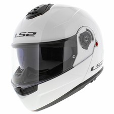 Casque LS2 FF908 Strobe II blanc brillant massif