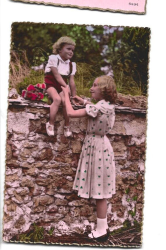 Ancienne carte postale photo