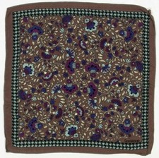 Foulard  vintage  de poche  "