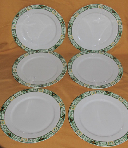 Assiettes plates porcelaine - assiettes,