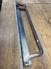 n° 46 old tool, OUTIL ANCIEN, scie de boucher 76 cm
