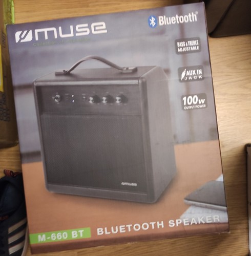 Enceinte portable noir muse - noir,