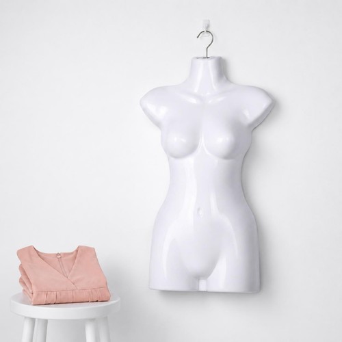 Buste mannequin blanc - buste,