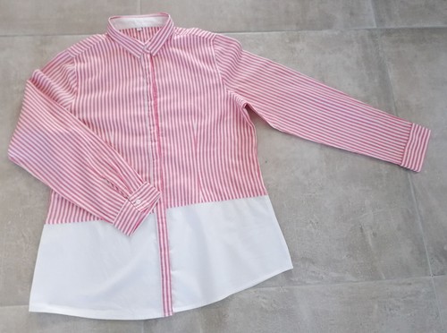 Chemise femme rayée - rose, et