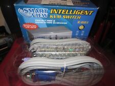 SWITCH KVM POUR 2 PC PS2 SMART VIEW INTELLIGENT