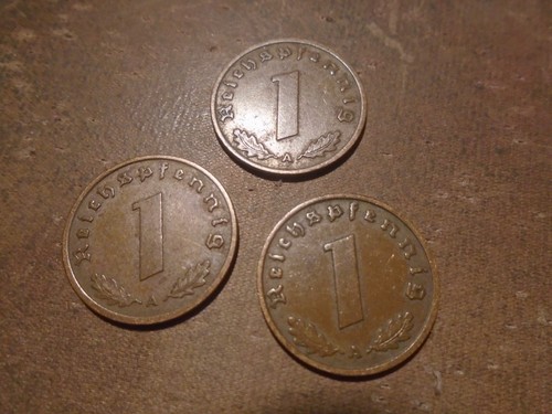 Lot monnaies allemande 1 - 3,