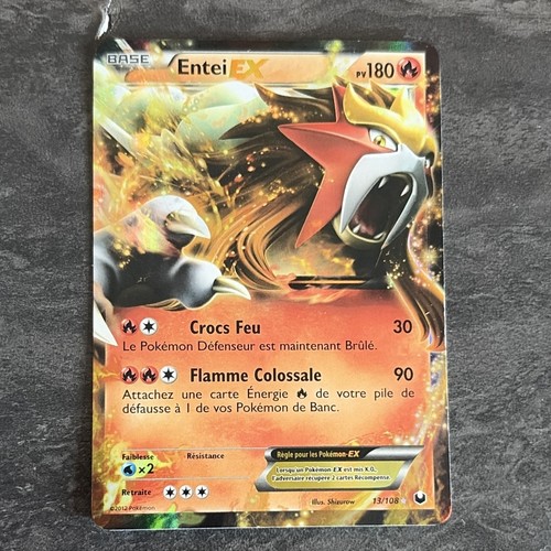 Pokémon jcc entei 108 - pokémon,