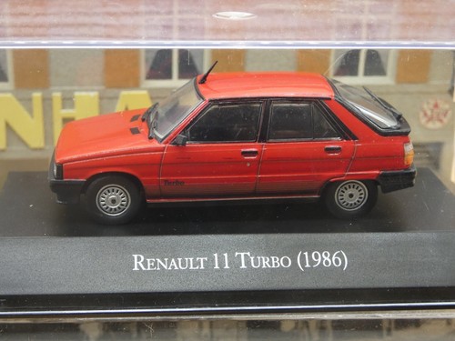 Renault turbo 1986 43éme - 1986, 1/43éme