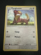Carte Pokemon MANGLOUTON 12/12