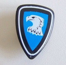 PLAYMOBIL MOYEN-AGE - Bouclier Noir & Bleu Chevaliers du Faucon 4014