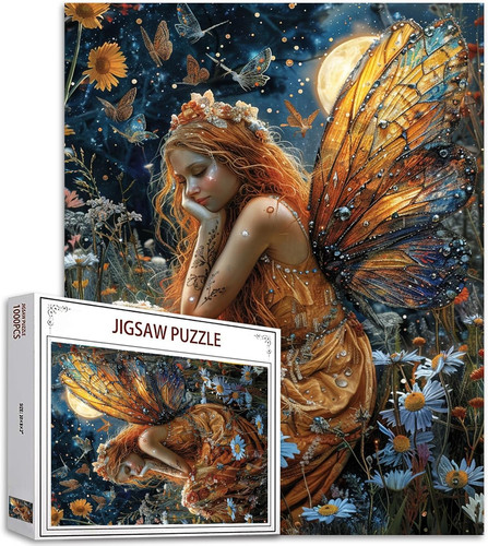 Puzzle motif fée - puzzle,