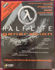 JEU PC BIG BOX - HALF-LIFE generation - AVEC VF - CD-ROM VERSION -COMPLET & TTBE