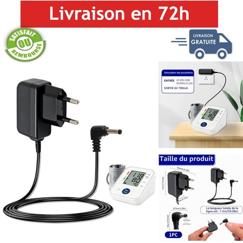 Chargeur pour tensiomètre - 6v,