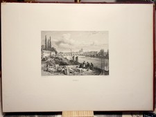 Tours France 1867 Gravure sur
