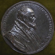Grande Médaille Bronze Pierre Jeannin Par Guillaume Dupré en 1618 Haute époque