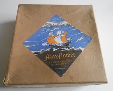 ANCIENNE LAMPE BATEAU MAYFLOWER POUR RADIO ET TELEVISION + BOITE