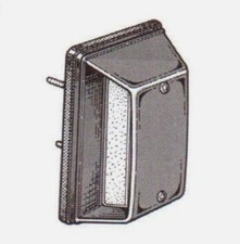 1 Feu éclaireur de plaque Master, Trafic Benne Caisse Frigo Plateau RVI Divers