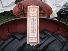 Ancien Plaque Tole Thermometre Massey Ferguson Tracteur  Garage Deco