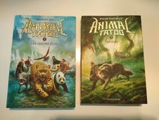 lot 2 livres Animal Tatoo