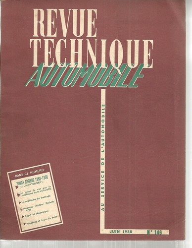 Revue technique automobile - automobile, 146