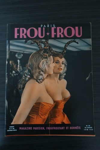 1950s paris frou revue - frou,